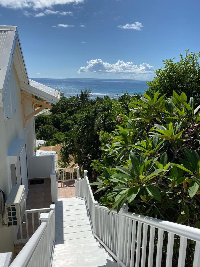 Les Floralies Gwada - avec Cuve à Eau Apartamento Saint-Francois  Exterior foto